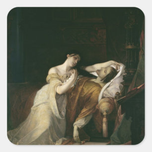 Adesivo Quadrado Joanna, o Louco com Filipe, o Bonitão