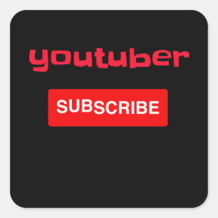 Adesivo Quadrado Jogador Youtuber