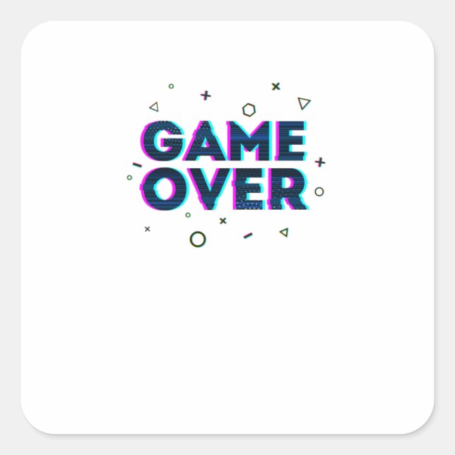 Adesivo Quadrado Jogo Acabado (Frente)