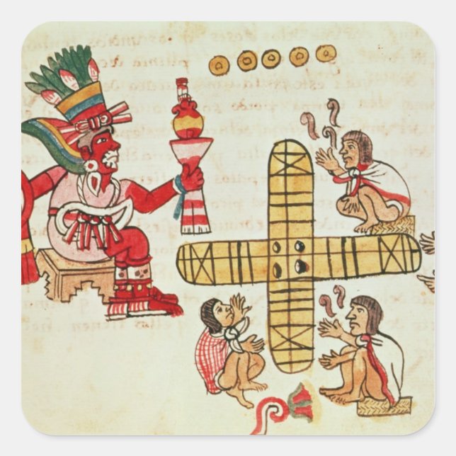 Adesivo Quadrado Jogo Patoli e o deus (Frente)