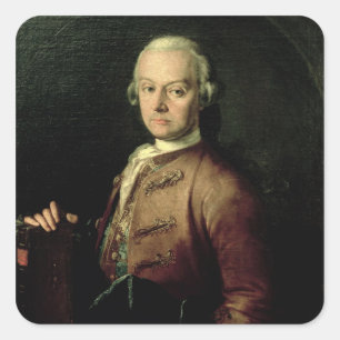 Adesivo Quadrado Johann Georg Leopold Mozart