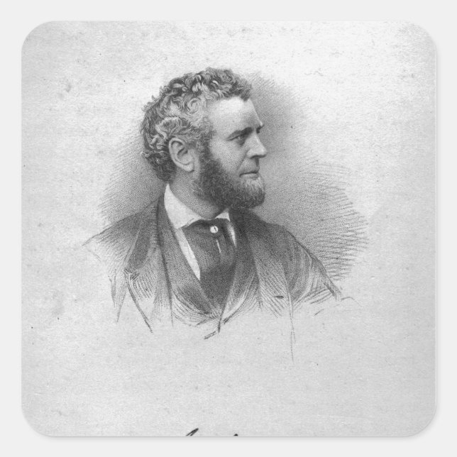 Adesivo Quadrado John Brown (Frente)