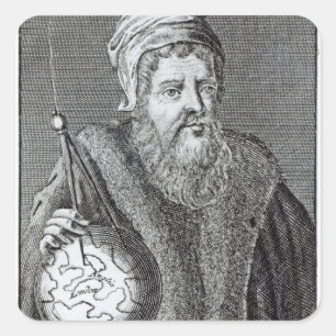 Adesivo Quadrado John Dee um londrino