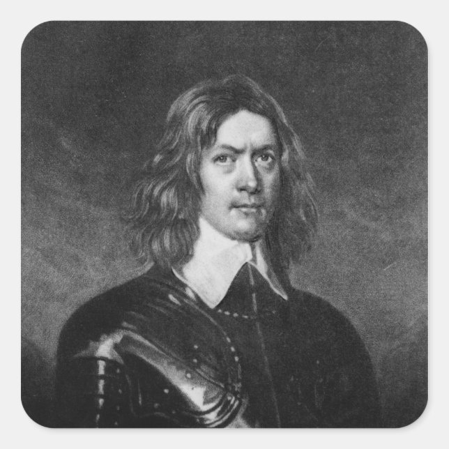 Adesivo Quadrado John Hampden (Frente)