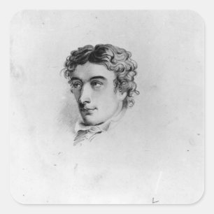 Adesivo Quadrado John Keats