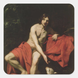 Adesivo Quadrado John The Baptist
