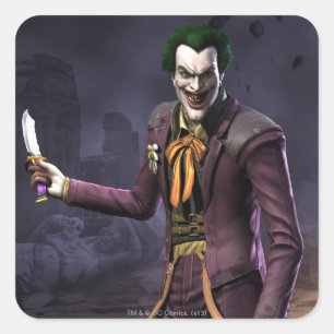 Adesivo Quadrado Joker
