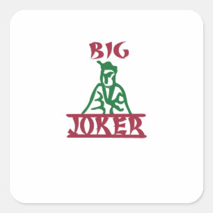 Adesivo Quadrado Joker Sticker