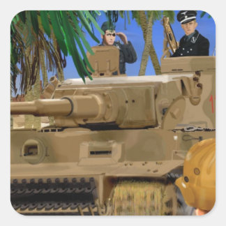 ADESIVO QUADRADO JOLLY ROGER TIGER TANK.