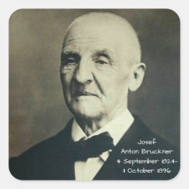Adesivo Quadrado Josef Anton Bruckner