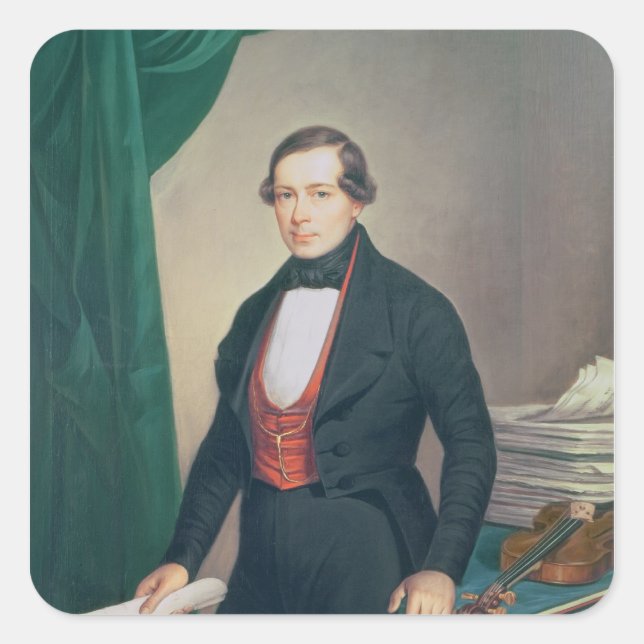 Adesivo Quadrado Joseph Lanner (Frente)