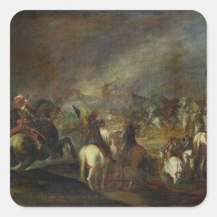 Adesivo Quadrado Joshua nas paredes de Jericho