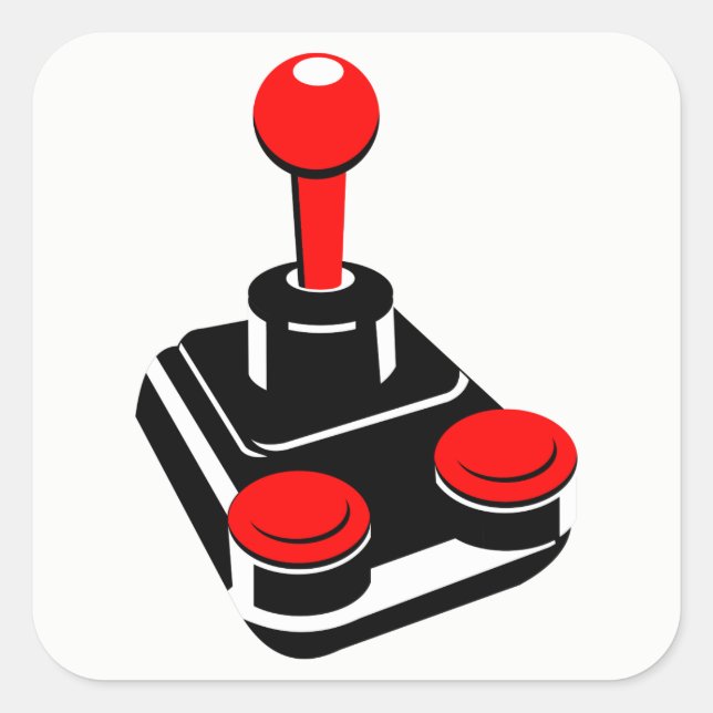 Adesivo Quadrado Joystick (Frente)