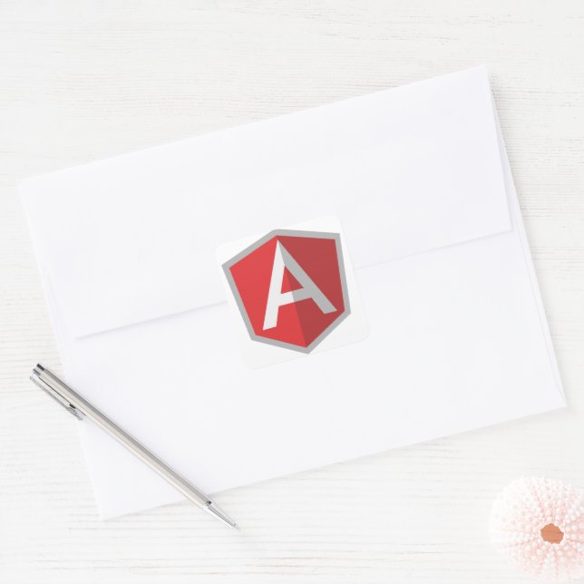 Adesivo Quadrado JS Angular (Envelope)
