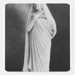 Adesivo Quadrado Julia Bartet no "Antígona" por Sophocles