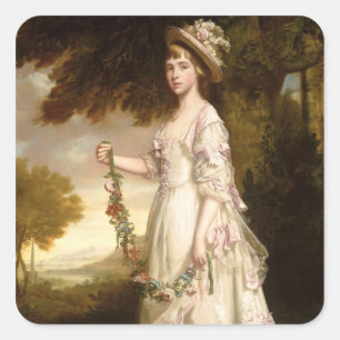 Adesivo Quadrado Julia Keathberry