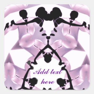 Adesivo Quadrado Junte-se a nós_