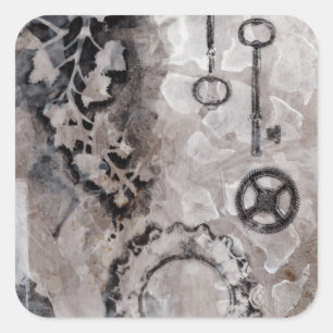 Adesivo Quadrado justaposição II