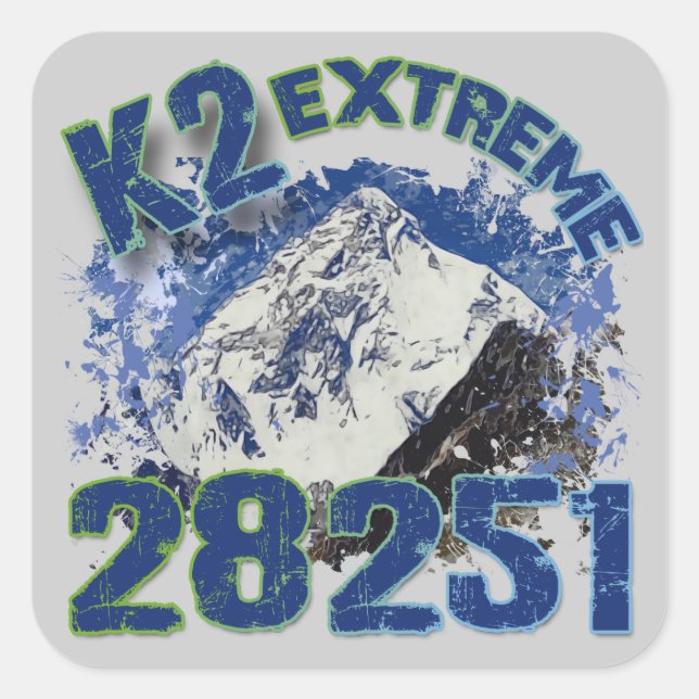 Adesivo Quadrado K2 Extreme 28251 (Frente)
