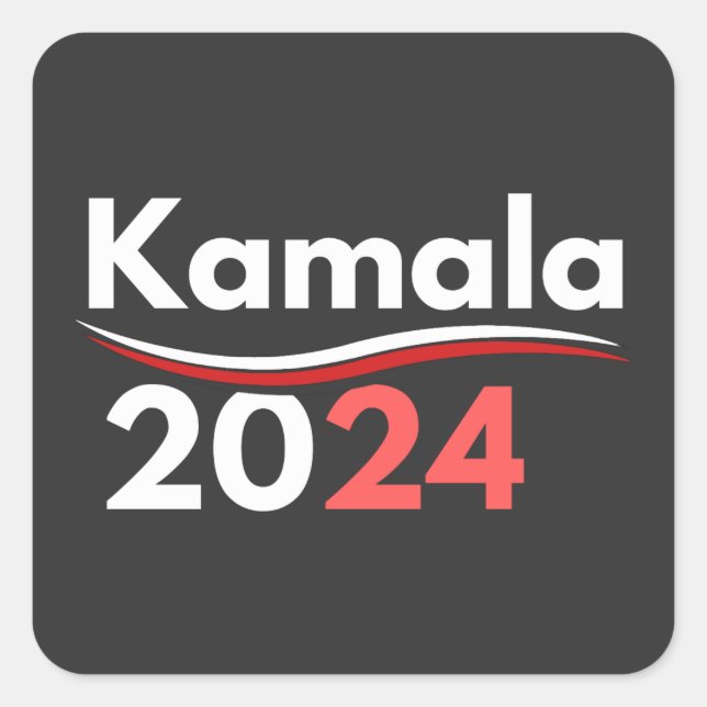 Adesivo Quadrado kamala harris, kamala harris, kamala harris 2024 (Frente)