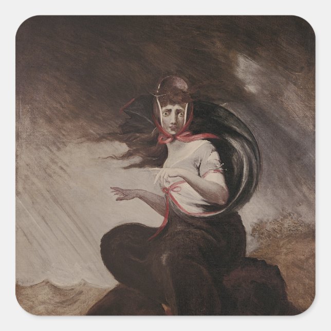 Adesivo Quadrado Kate Louca, 1806-07 (Frente)