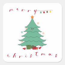 Kawaii Christmas Sticker