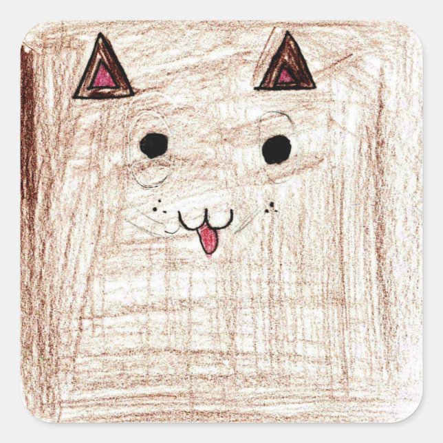 Adesivo Quadrado Kayli K. : Sticker Quadrado (Frente)