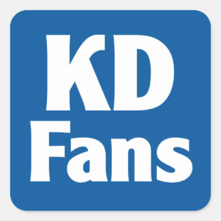 Adesivo Quadrado KDFans Sticker