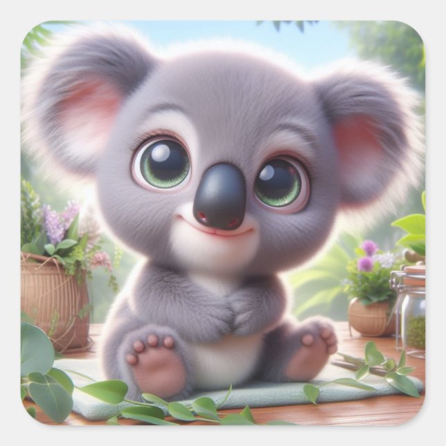 Adesivo Quadrado Kenny. (Frente)