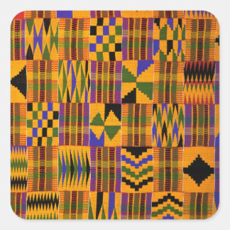 Adesivo Quadrado kente