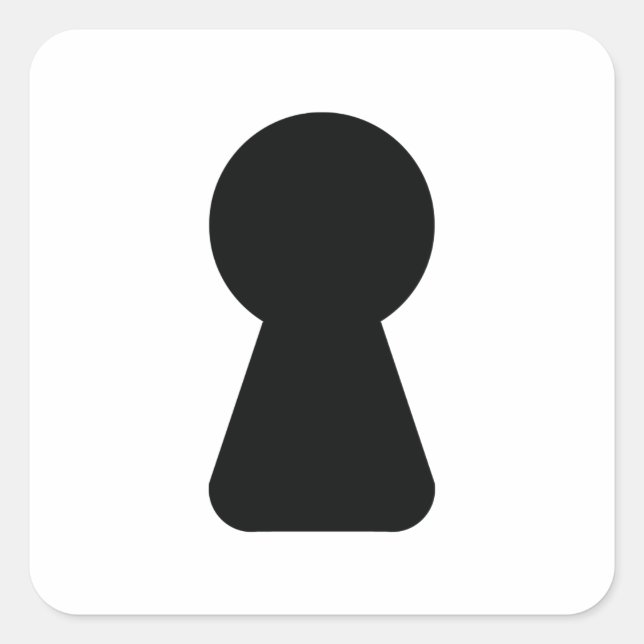 ADESIVO QUADRADO KEYHOLE (Frente)