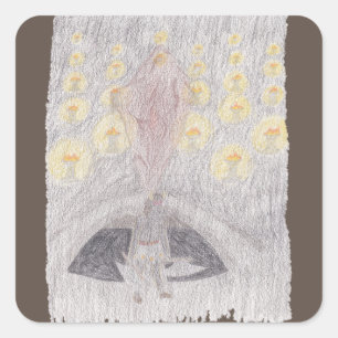 Adesivo Quadrado Khaos Crystal