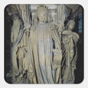 Adesivo Quadrado King David, Moisés e Jeremiah