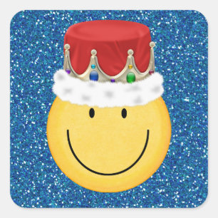 Adesivo Quadrado King Face Sticker - SRF