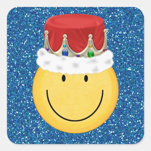 Adesivo Quadrado King Face Sticker - SRF (Frente)