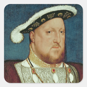 Adesivo Quadrado King Henry VIII