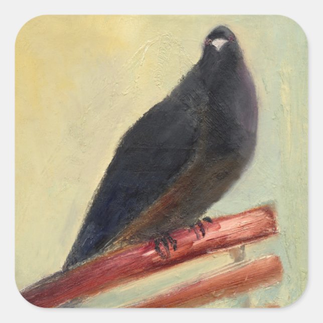 Adesivo Quadrado Kingly Court Pigeon 2013 (Frente)
