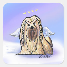 Adesivo Quadrado KiniArt Lhasa Angel Square Sticker