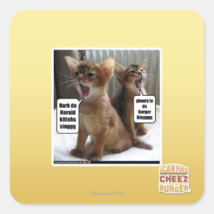 Adesivo Quadrado Kith Carols