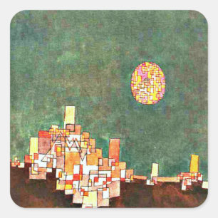 Adesivo Quadrado Klee - Site Escolhido -