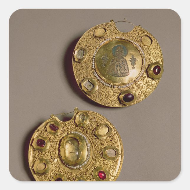 Adesivo Quadrado Kolt Medallion', Ryazan (Frente)