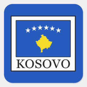 Adesivo Quadrado Kosovo