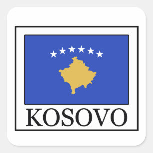 Adesivo Quadrado Kosovo