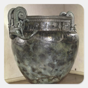 Adesivo Quadrado Krater, do túmulo de uma princesa de Vix