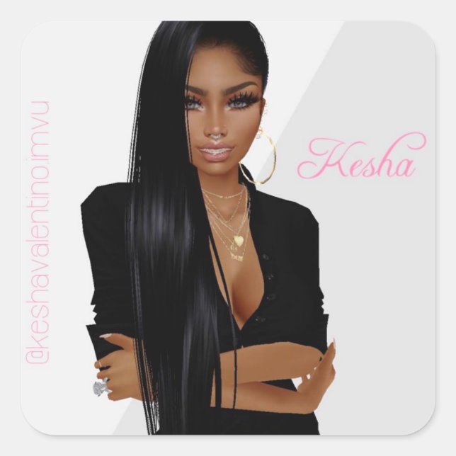 Adesivo Quadrado Krush Graphix, por Ahsek Novel Stickers 09 (Frente)