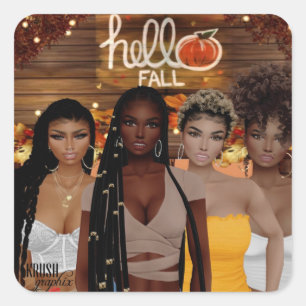 Adesivo Quadrado Krush Graphix, por Ahsek Novel Stickers 55