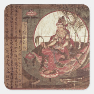 Adesivo Quadrado Kuan-yin, deusa da piedade