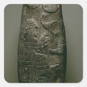 Adesivo Quadrado Kudurru de Nazimaruttash, rei de Babylon, c.1328-