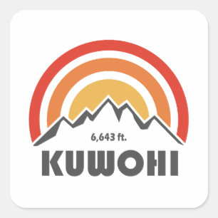 Adesivo Quadrado Kuwohi Carolina do Norte Tennessee