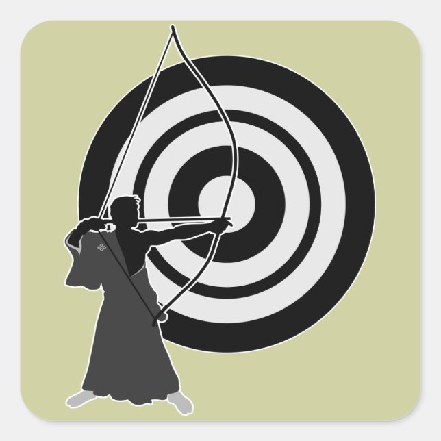 Adesivo Quadrado Kyudo3 (Frente)